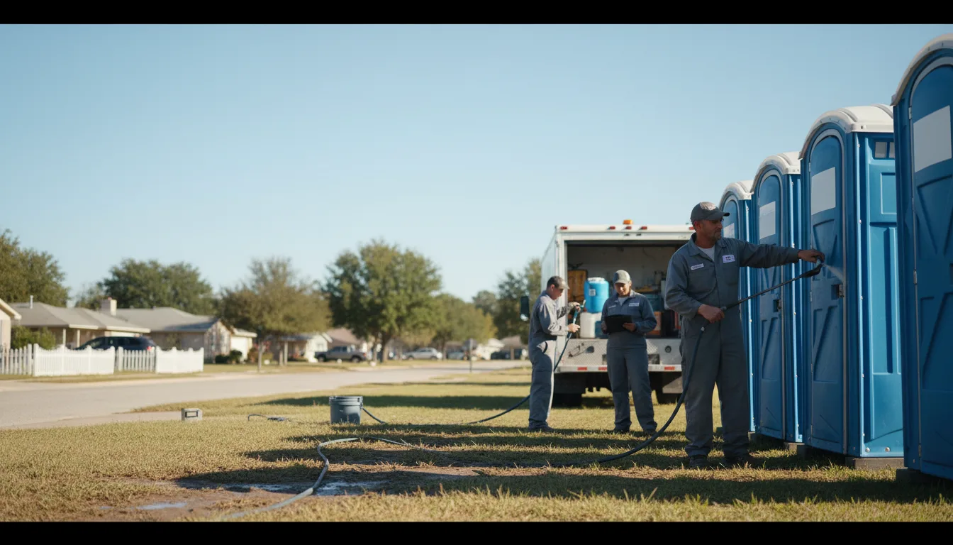 Long-Term Portable Toilet Rental in Waterloo, IN near me